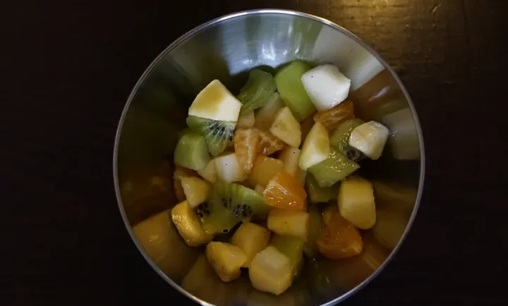 Photographie : Salade de fruits d'hiver