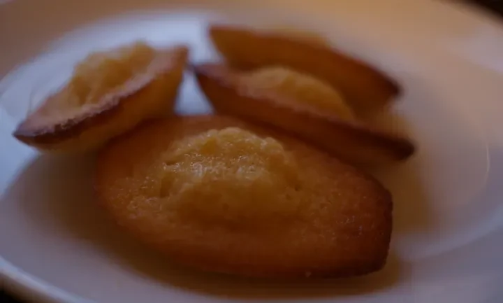 Photographie : Madeleines à l'orange