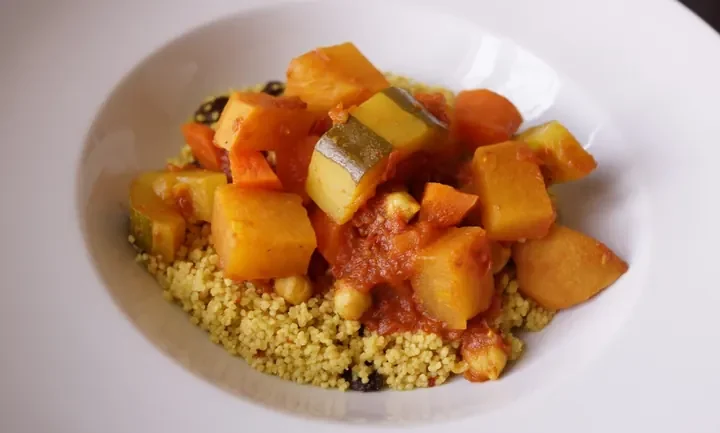 Photographie : Couscous de légumes