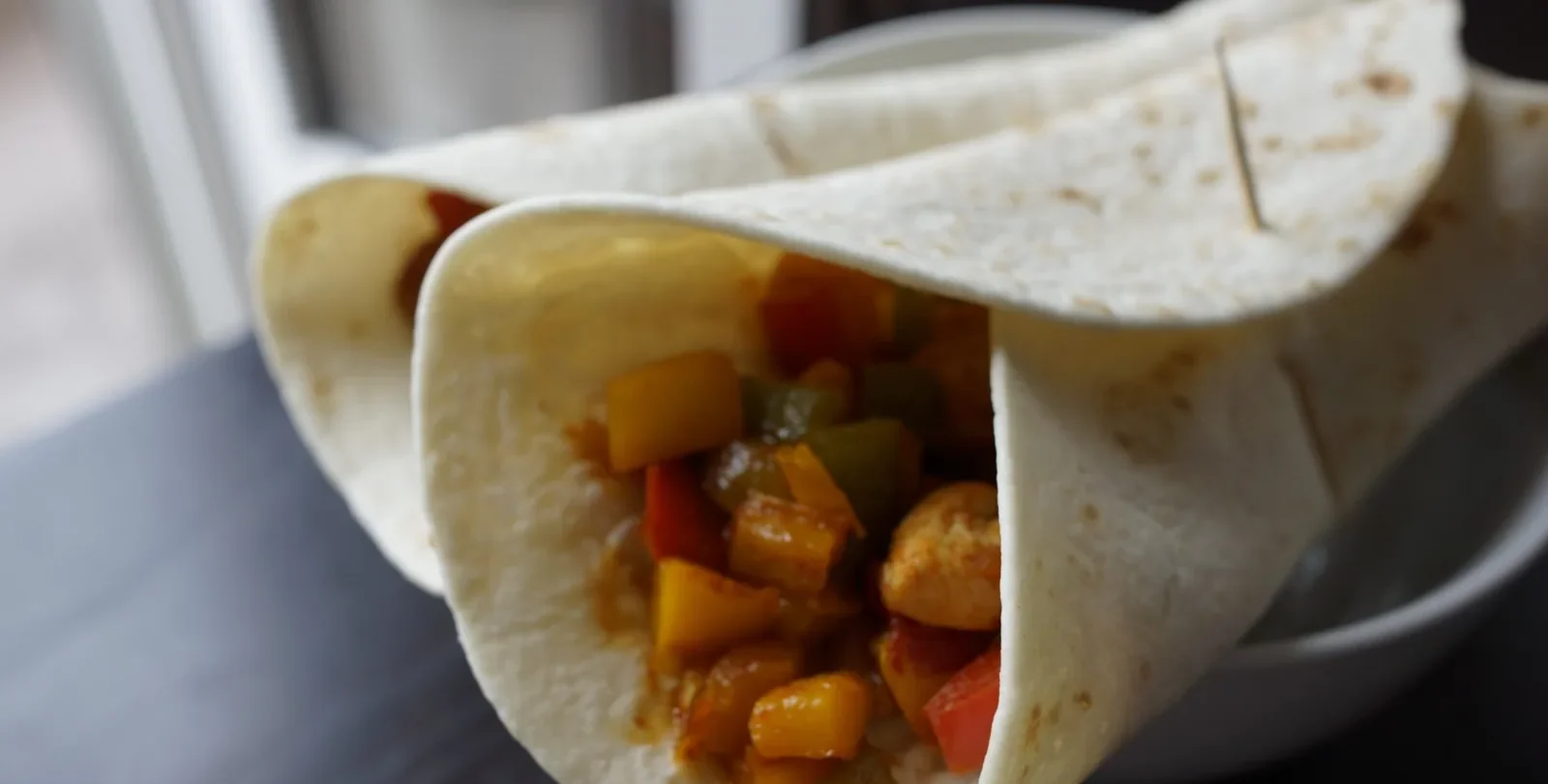 Fajitas au poulet — photographie originale