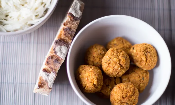 Photographie : Koftas aux lentilles (recette indienne)