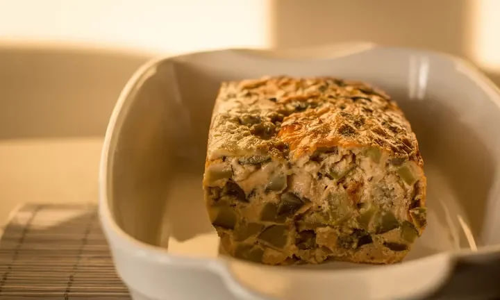 Photographie : Terrine de légumes d'été