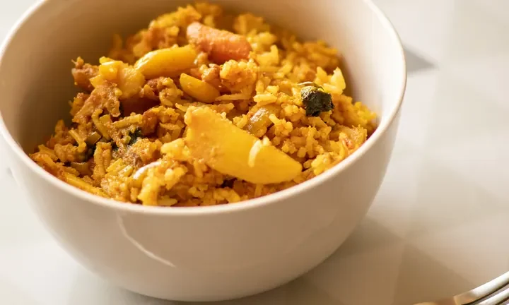 Photographie : Biryani aux légumes