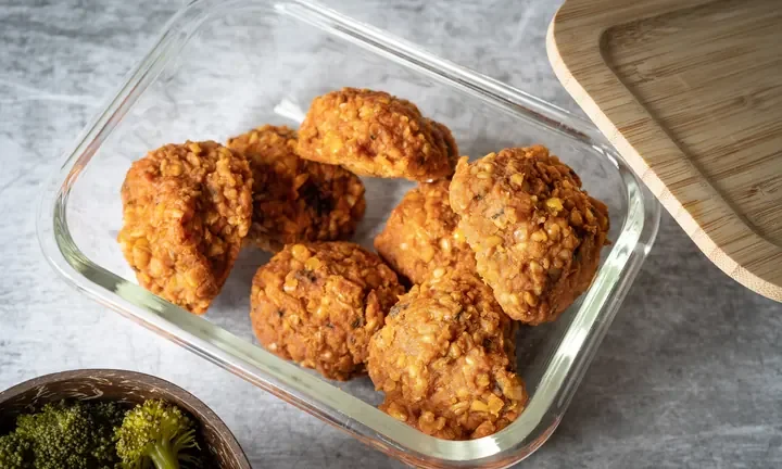 Photographie : Boulettes aux lentilles corail et boulgour