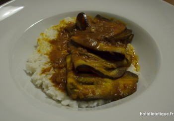 Curry d’aubergines